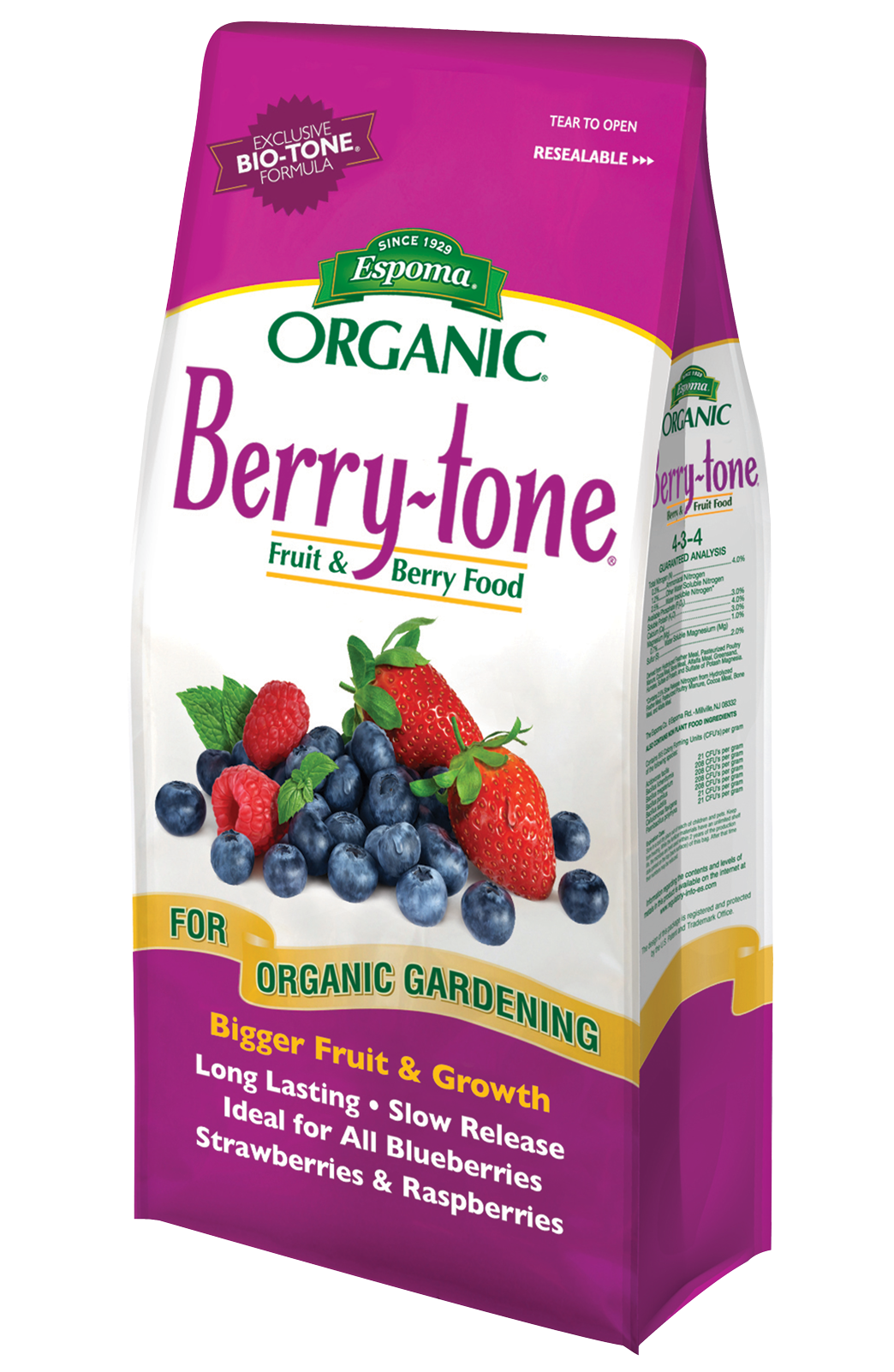 Espoma Organic Berry Tone - 4lb