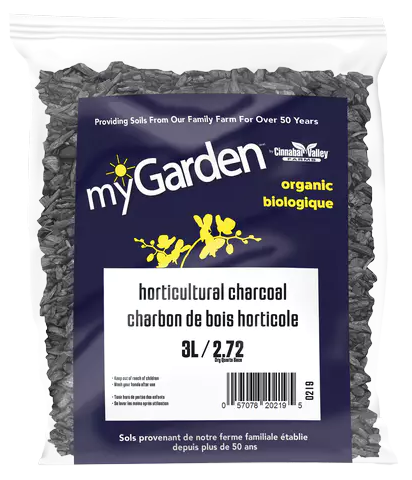 Cinnabar MyGarden Horticultural Charcoal - 3L