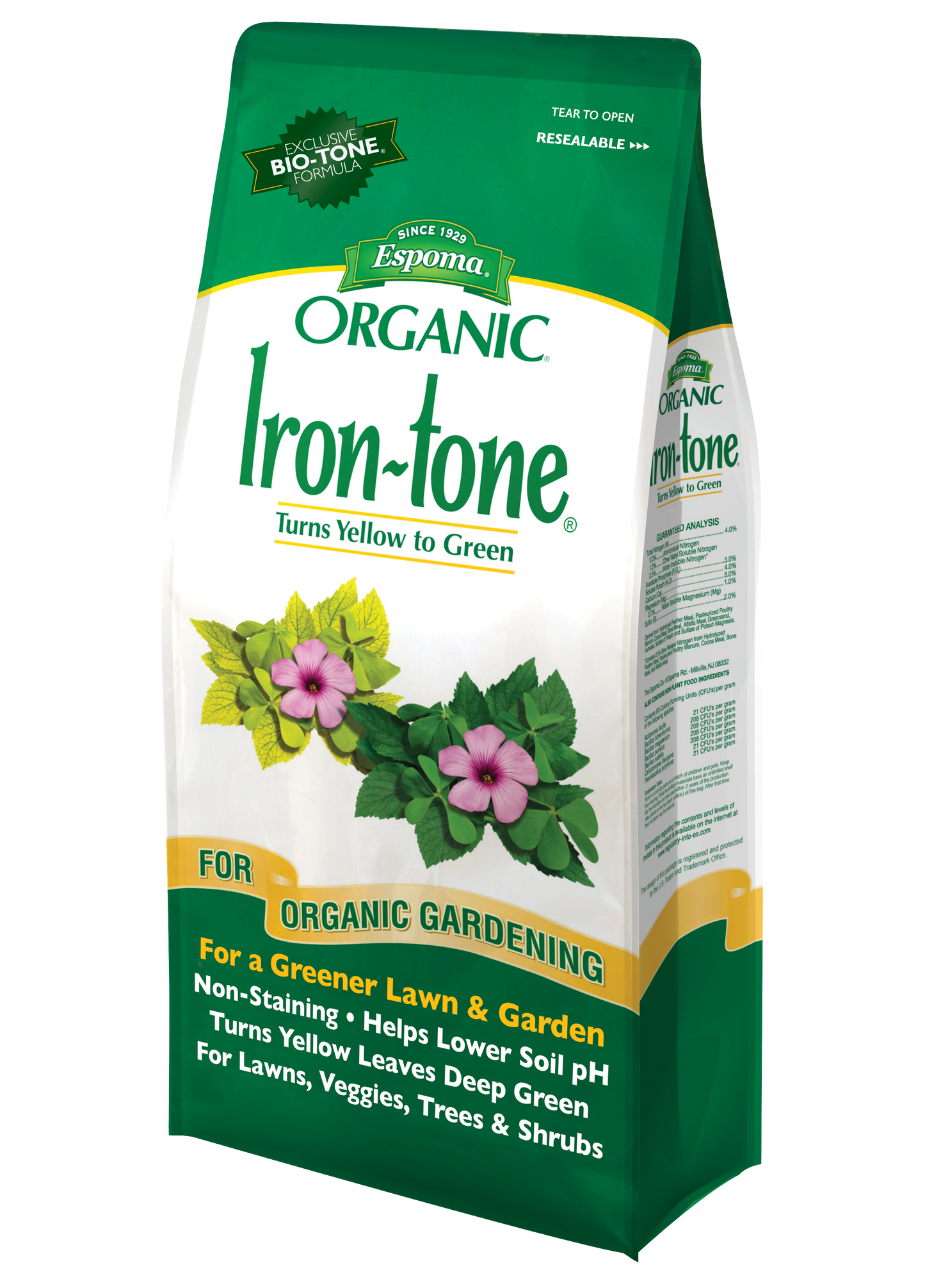 Espoma Organic Iron Tone - 5lb