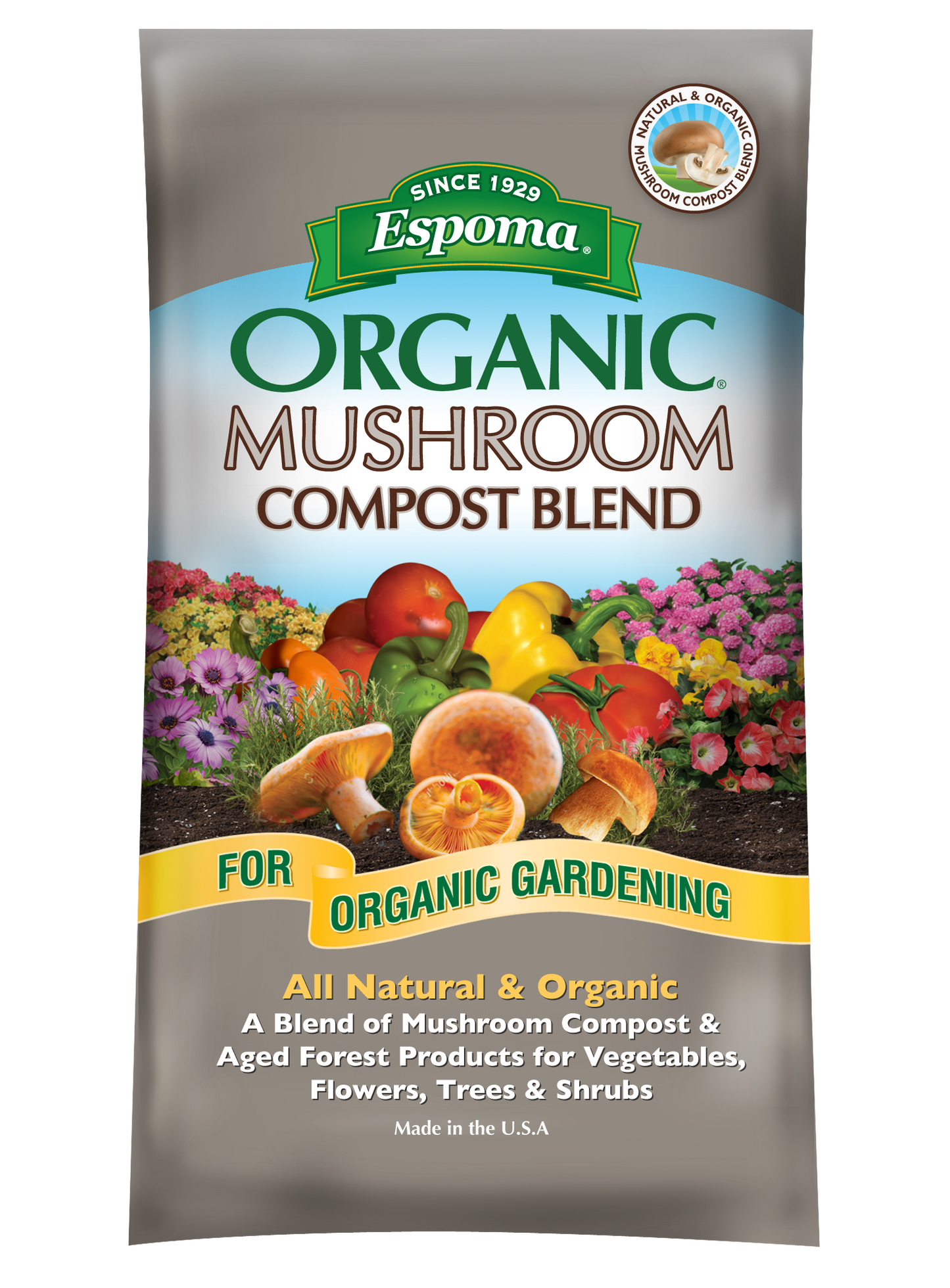 Espoma Mushroom Compost - 0.75 cu ft