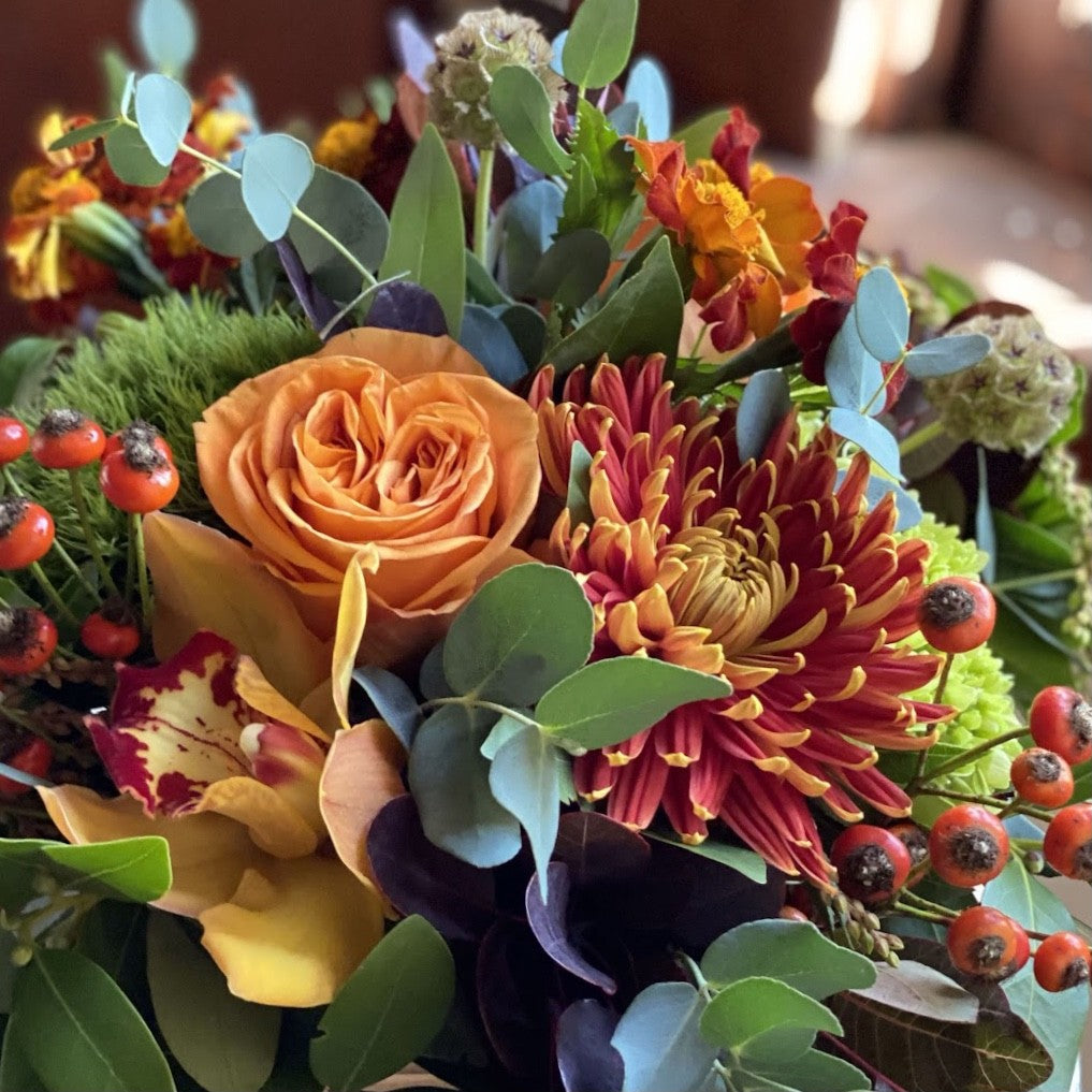 Thanksgiving Centerpiece - In Vase