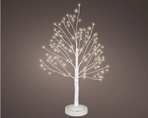 Micro LED Tabletop Tree White 120ct