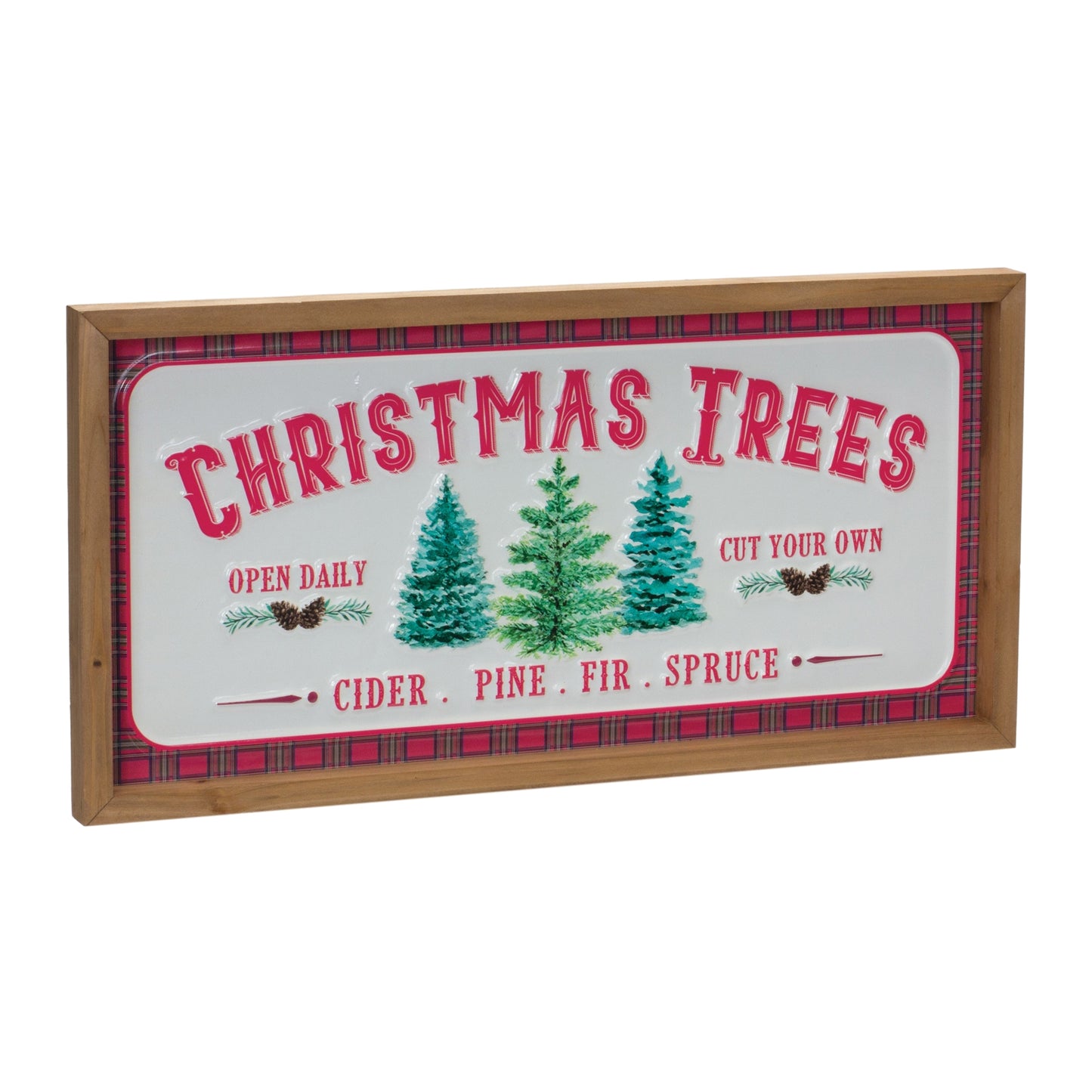 Christmas Tree Wall Sign