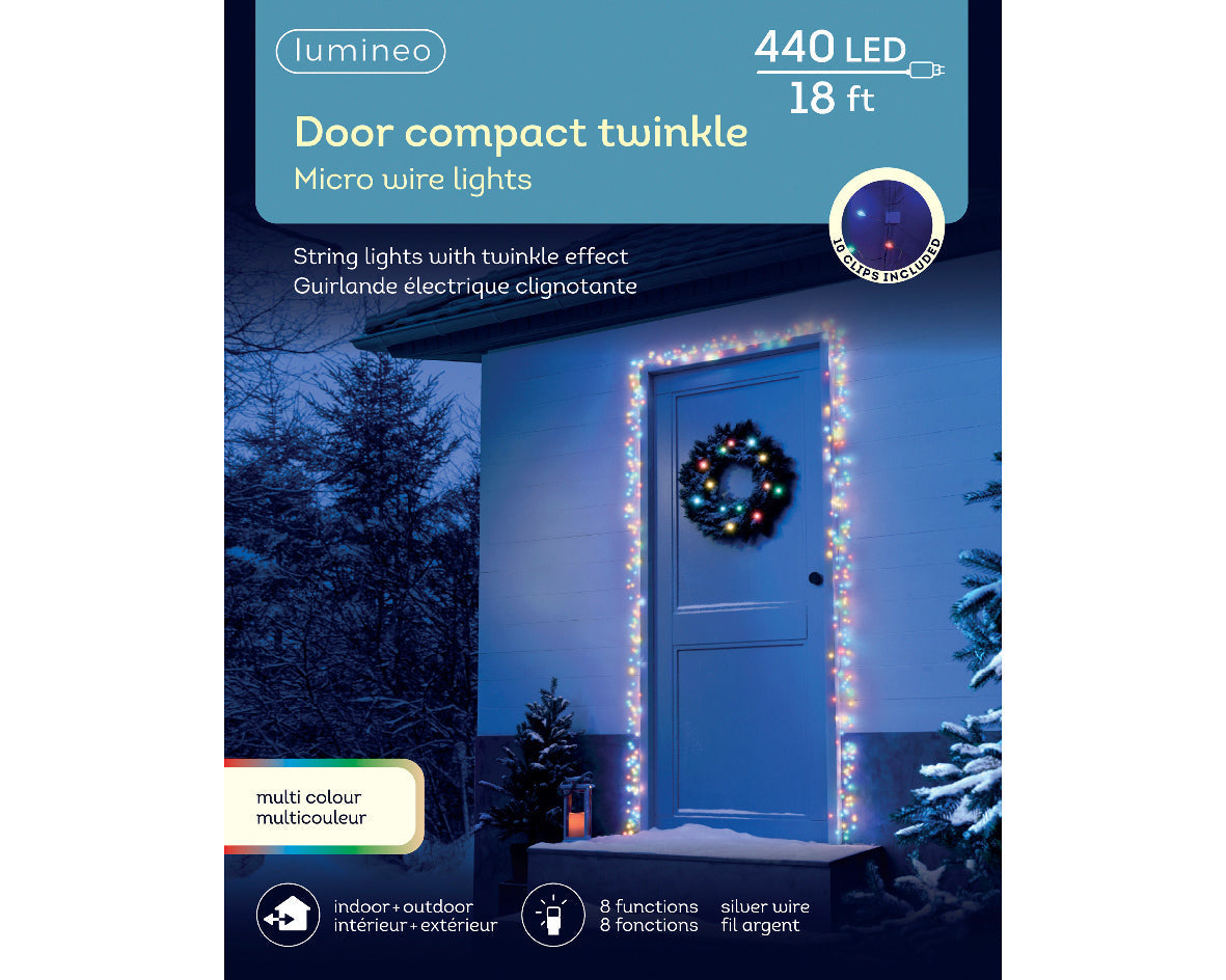 Lumineo Compact Door Lights - Warm White