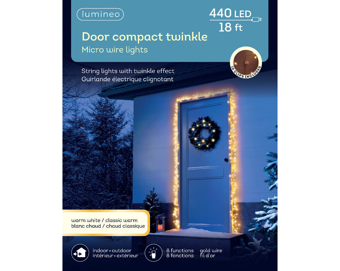 Lumineo Compact Door Lights - Warm White