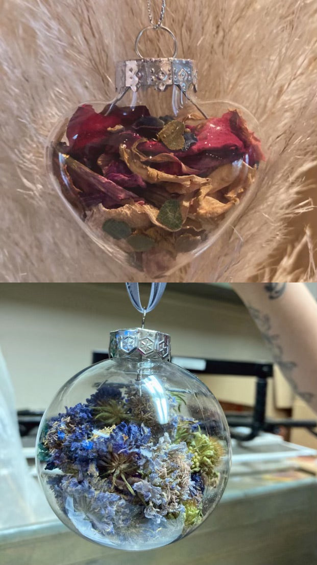 Dried Floral Holiday Gift Workshop - 12/14 @ 10AM