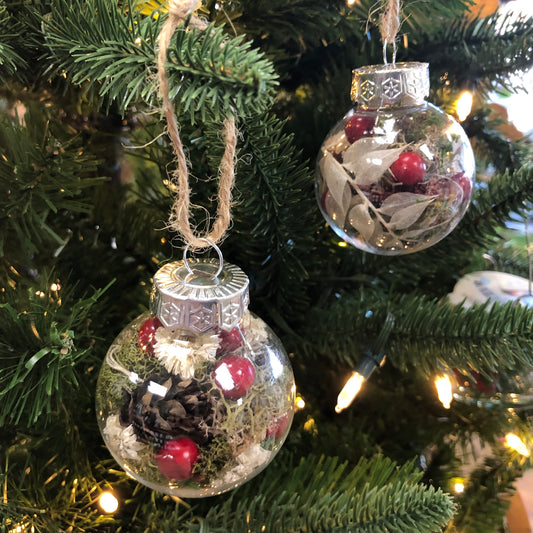 Dried Floral Holiday Gift Workshop - 12/14 @ 10AM