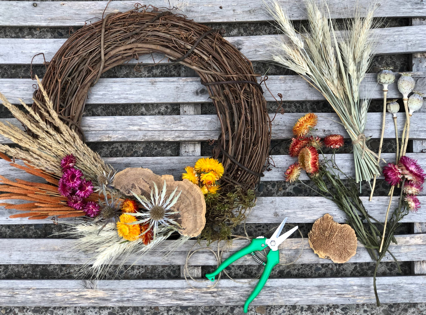 Dried Wreath Workshop - Oct 22nd, 1PM