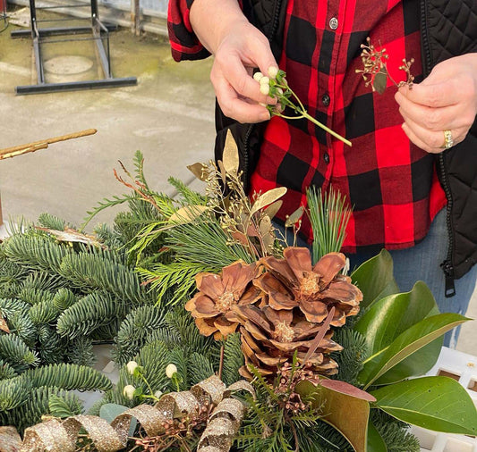 Class Wreath Workshop - 11/29 @ 10AM