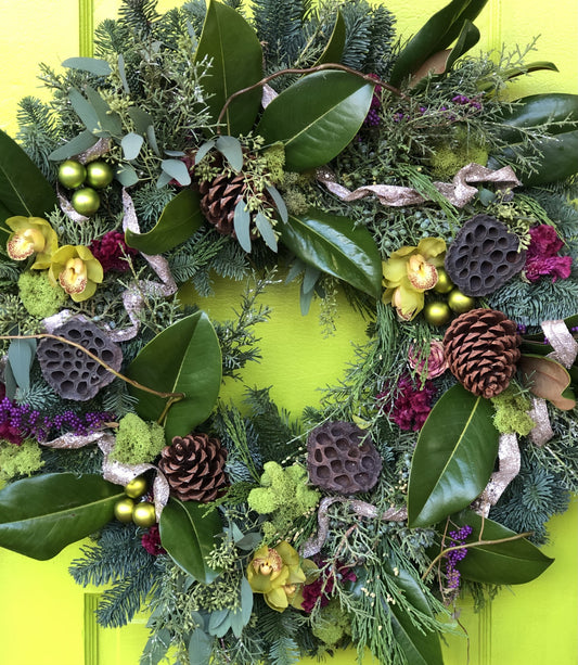 Deluxe Wreath Workshop - 11/28 @ 12PM