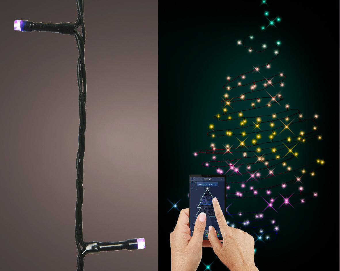 App-controlled Dancing Lights
